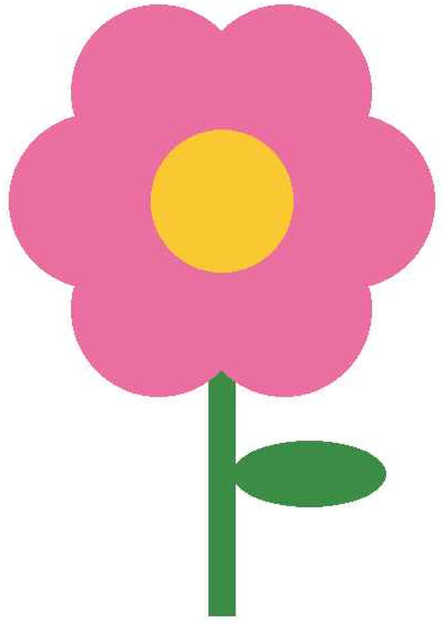 Before: a flower saved as a poor-quality jpg