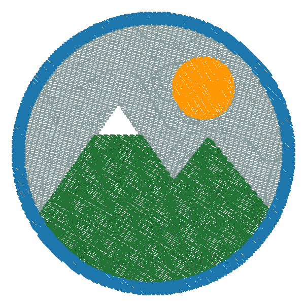 Our sample design opened as a JEF file